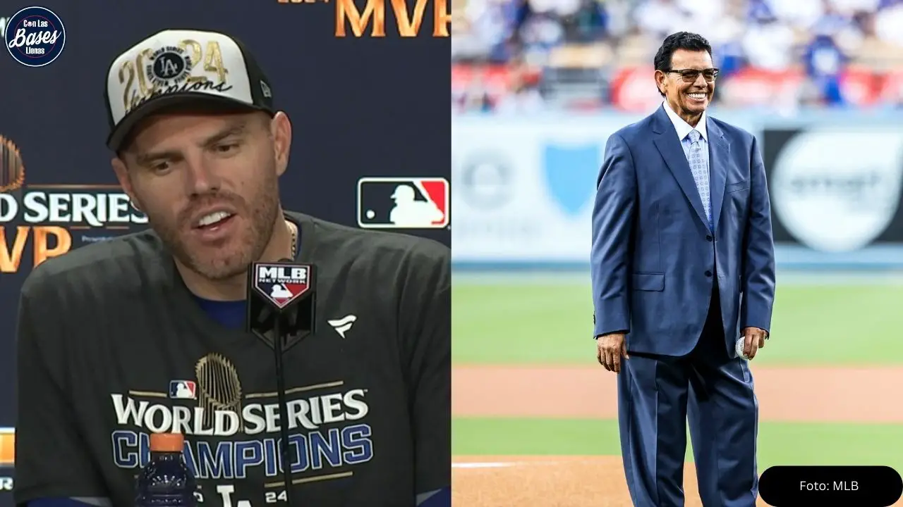 Freddie Freeman manda emotivo mensaje a Fernando Valenzuela (VIDEO)