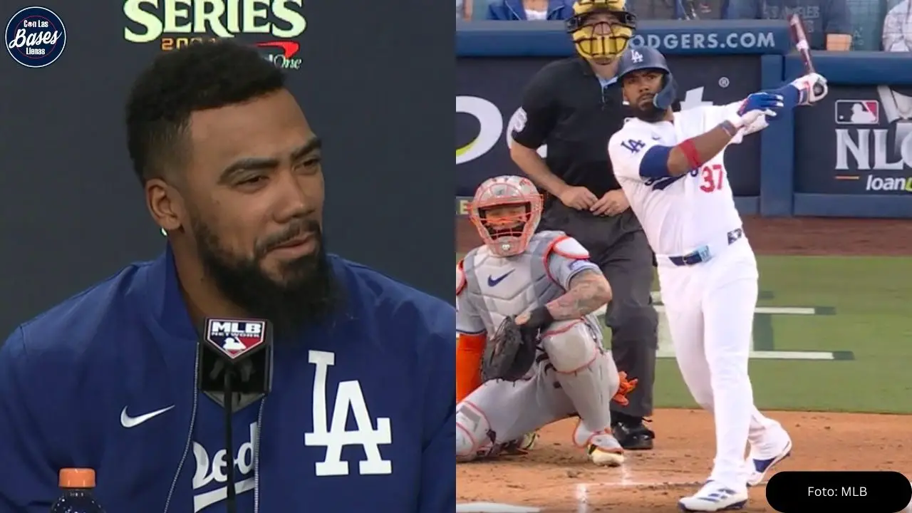 Teoscar Hernández rompe el silencio sobre posible regreso a Dodgers (VIDEO)