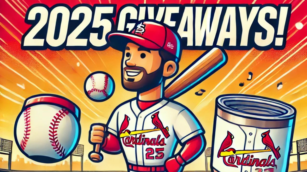 Los St. Louis Cardinals han revelado su calendario promocional inicial para la temporada 2025, con más de 30 artículos exclusivos para los aficionados con boleto